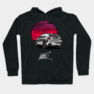 subaru crosstrek rear Hoodie